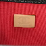 CHANEL シャネル マトラッセ チェーンショルダー ブラック レディース キャビアスキン ハンドバッグ Aランク 中古 銀蔵