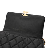 CHANEL シャネル マトラッセ チェーンショルダー ブラック レディース キャビアスキン ハンドバッグ Aランク 中古 銀蔵
