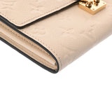 LOUIS VUITTON ルイヴィトン モノグラムアンプラント ポルトフォイユ サラ メティス クレーム M83276 レディース レザー 長財布 新同 中古 銀蔵