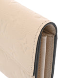 LOUIS VUITTON ルイヴィトン モノグラムアンプラント ポルトフォイユ サラ メティス クレーム M83276 レディース レザー 長財布 新同 中古 銀蔵