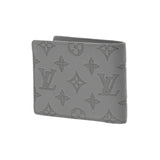 LOUIS VUITTON ルイヴィトン モノグラムシャドウ ミルティプル アンスラサイドグレー M81383 メンズ レザー 二つ折り財布 未使用 銀蔵