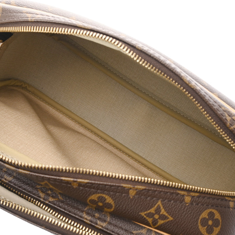 LOUIS VUITTON ルイヴィトン モノグラム リポーター PM ブラウン M45254 ユニセックス モノグラムキャンバス ショルダーバッグ Aランク 中古 銀蔵