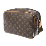 LOUIS VUITTON ルイヴィトン モノグラム リポーター PM ブラウン M45254 ユニセックス モノグラムキャンバス ショルダーバッグ Aランク 中古 銀蔵
