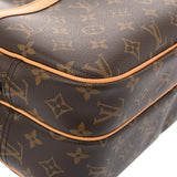 LOUIS VUITTON ルイヴィトン モノグラム リポーター PM ブラウン M45254 ユニセックス モノグラムキャンバス ショルダーバッグ Aランク 中古 銀蔵