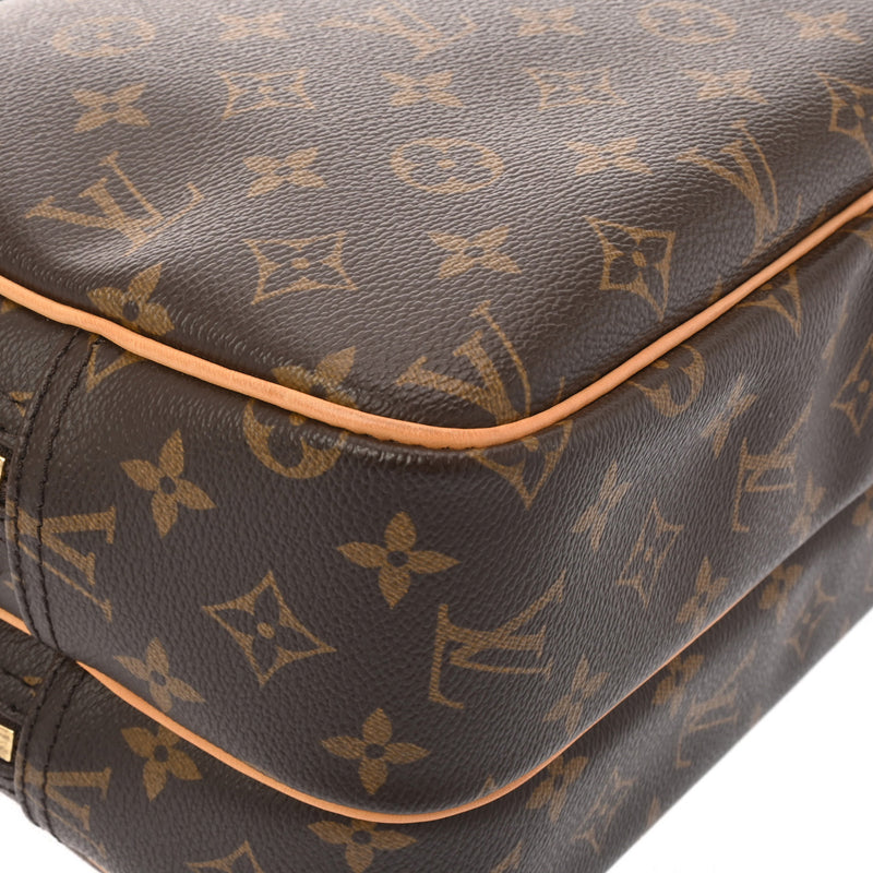 LOUIS VUITTON ルイヴィトン モノグラム リポーター PM ブラウン M45254 ユニセックス モノグラムキャンバス ショルダーバッグ Aランク 中古 銀蔵