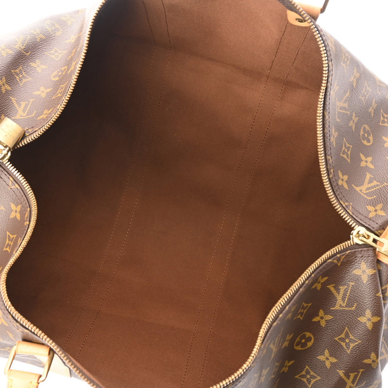 LOUIS VUITTON ルイヴィトン モノグラム キーポル 55 ブラウン M41424 ユニセックス モノグラムキャンバス ボストンバッグ ABランク 中古 銀蔵