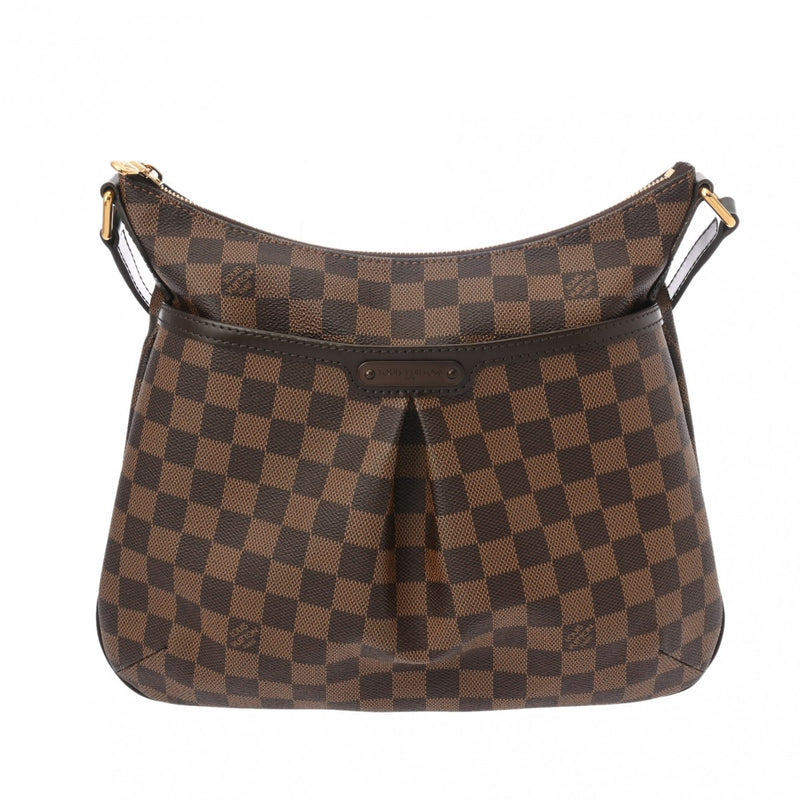 LOUIS VUITTON ルイヴィトン ダミエ ブルームズベリ PM ブラウン N42251 レディース ダミエキャンバス ショルダーバッグ Aランク 中古 銀蔵