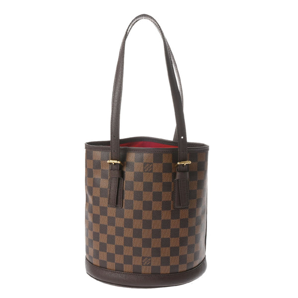 LOUIS VUITTON ルイヴィトン ダミエ マレ ブラウン N42240 レディース ダミエキャンバス ハンドバッグ Aランク 中古 銀蔵