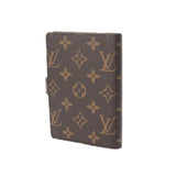 LOUIS VUITTON ルイヴィトン モノグラム アジェンダ PM ブラウン R20005 ユニセックス モノグラムキャンバス 手帳カバー 新同 中古 銀蔵
