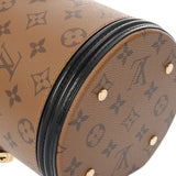 LOUIS VUITTON ルイヴィトン モノグラムリバース カンヌ ブラウン M43986 レディース モノグラムリバースキャンバス 2WAYバッグ ABランク 中古 銀蔵
