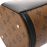 LOUIS VUITTON ルイヴィトン モノグラムリバース カンヌ ブラウン M43986 レディース モノグラムリバースキャンバス 2WAYバッグ ABランク 中古 銀蔵