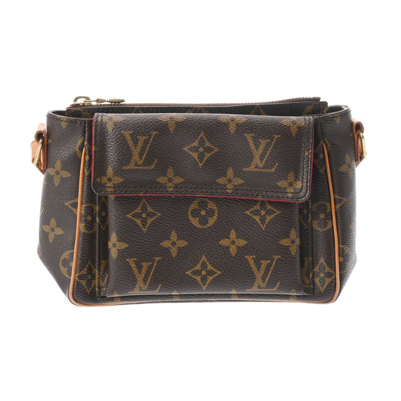 LOUIS VUITTON ルイヴィトン モノグラム ヴィバシテ PM ブラウン M51165 レディース モノグラムキャンバス ショルダーバッグ Bランク 中古 銀蔵