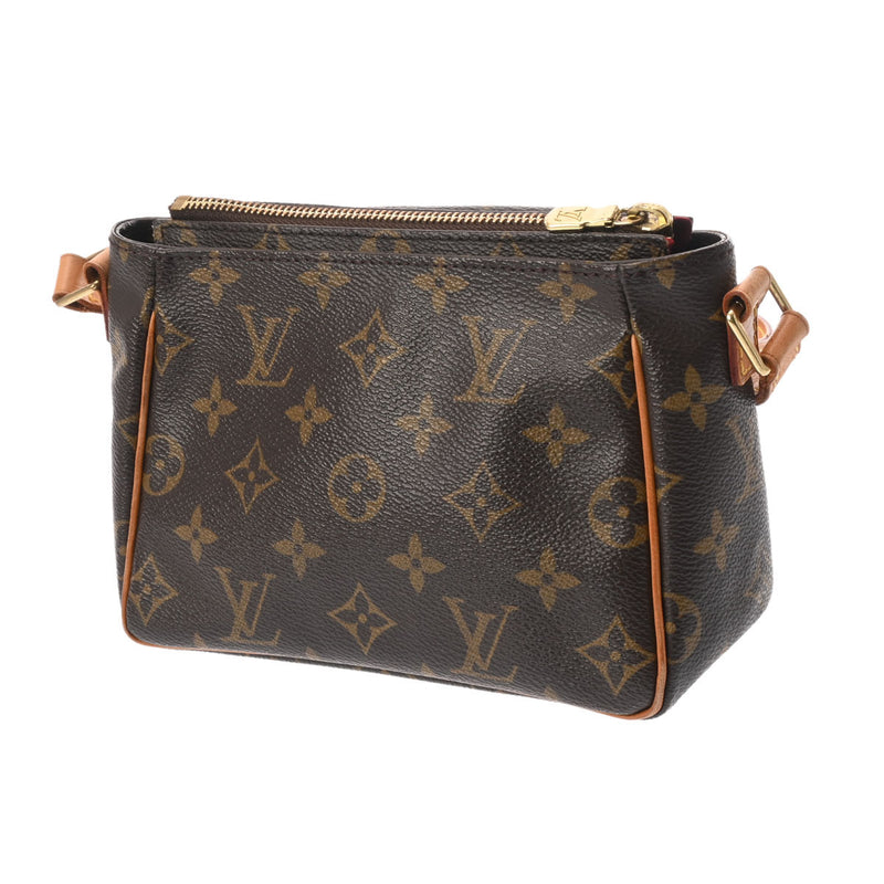 LOUIS VUITTON ルイヴィトン モノグラム ヴィバシテ PM ブラウン M51165 レディース モノグラムキャンバス ショルダーバッグ Bランク 中古 銀蔵