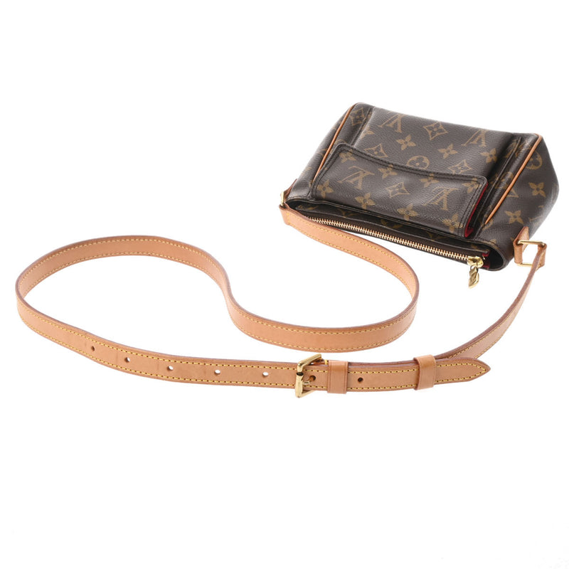 LOUIS VUITTON ルイヴィトン モノグラム ヴィバシテ PM ブラウン M51165 レディース モノグラムキャンバス ショルダーバッグ Bランク 中古 銀蔵