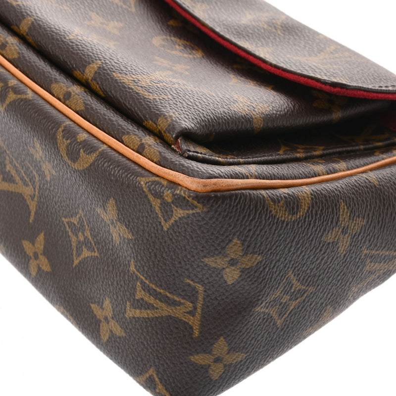 LOUIS VUITTON ルイヴィトン モノグラム ヴィバシテ PM ブラウン M51165 レディース モノグラムキャンバス ショルダーバッグ Bランク 中古 銀蔵