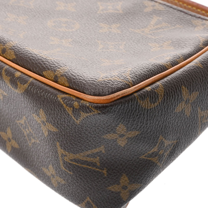 LOUIS VUITTON ルイヴィトン モノグラム ヴィバシテ PM ブラウン M51165 レディース モノグラムキャンバス ショルダーバッグ Bランク 中古 銀蔵