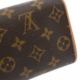 LOUIS VUITTON ルイヴィトン モノグラム ポシェットツイン PM ブラウン M51854 レディース モノグラムキャンバス ショルダーバッグ Bランク 中古 銀蔵