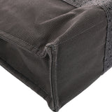 HERMES エルメス エールライン MM グレー ユニセックス キャンバス トートバッグ ABランク 中古 銀蔵