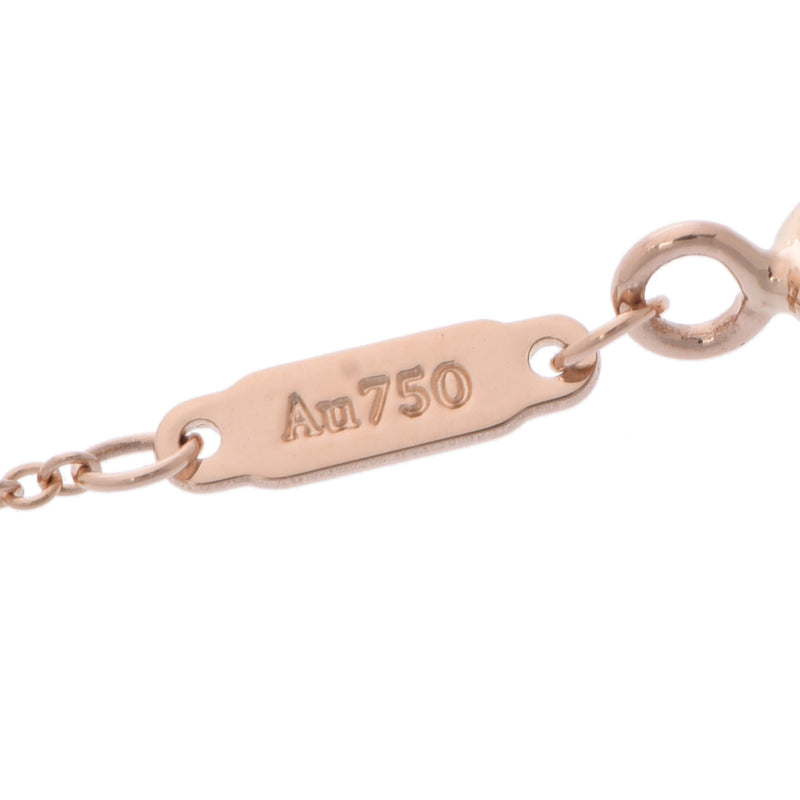TIFFANY&Co. ティファニー Tスマイル スモール レディース ローズゴールド ネックレス Aランク 中古 銀蔵