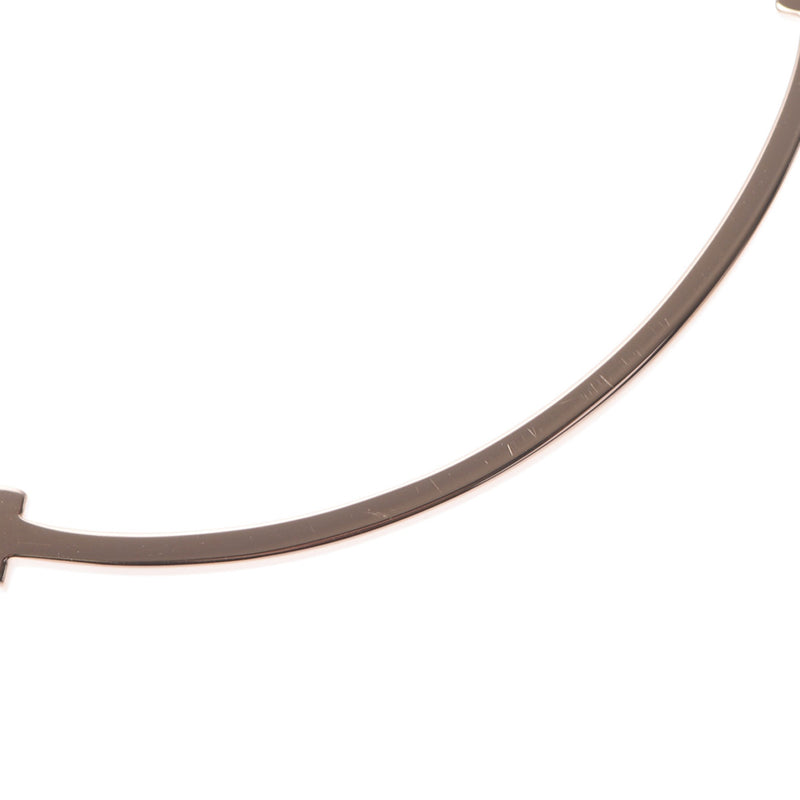 TIFFANY&Co. ティファニー Tスマイル スモール レディース ローズゴールド ネックレス Aランク 中古 銀蔵