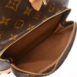 LOUIS VUITTON ルイヴィトン モノグラム モンスリ GM ブラウン M51135 ユニセックス モノグラムキャンバス リュック・デイパック Bランク 中古 銀蔵