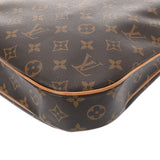 LOUIS VUITTON ルイヴィトン モノグラム オデオンMM ブラウン M56389 レディース モノグラムキャンバス ショルダーバッグ Bランク 中古 銀蔵
