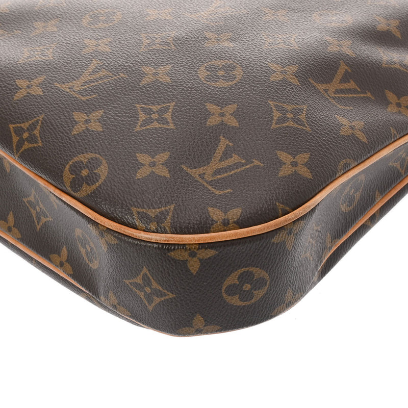 LOUIS VUITTON ルイヴィトン モノグラム オデオンMM ブラウン M56389 レディース モノグラムキャンバス ショルダーバッグ Bランク 中古 銀蔵