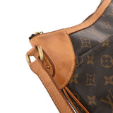 LOUIS VUITTON ルイヴィトン モノグラム オデオンMM ブラウン M56389 レディース モノグラムキャンバス ショルダーバッグ Bランク 中古 銀蔵