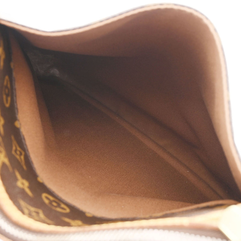 LOUIS VUITTON ルイヴィトン モノグラム オデオンMM ブラウン M56389 レディース モノグラムキャンバス ショルダーバッグ Bランク 中古 銀蔵