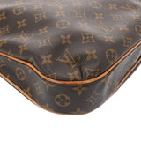 LOUIS VUITTON ルイヴィトン モノグラム オデオンMM ブラウン M56389 レディース モノグラムキャンバス ショルダーバッグ Bランク 中古 銀蔵