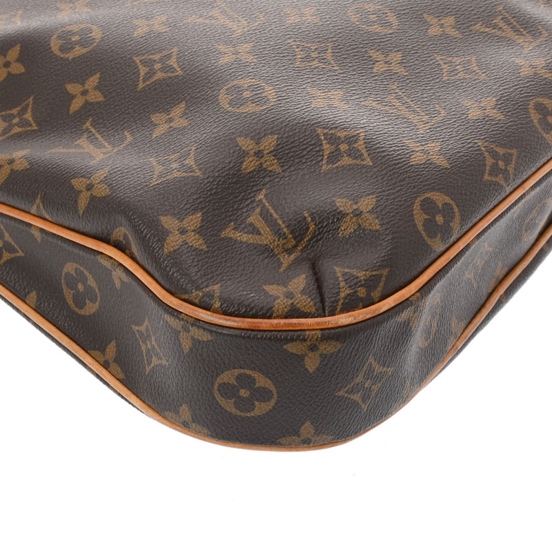 LOUIS VUITTON ルイヴィトン モノグラム オデオンMM ブラウン M56389 レディース モノグラムキャンバス ショルダーバッグ Bランク 中古 銀蔵