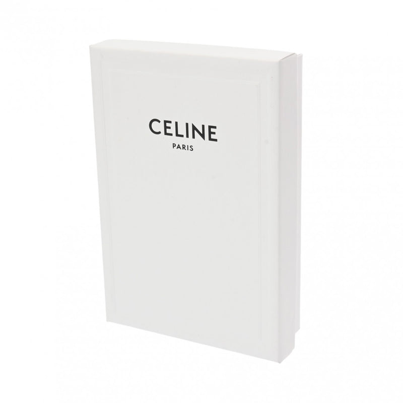 CELINE セリーヌ ジップ付きカードホルダー タン 10K58 レディース スムースラムスキン カードケース 未使用 銀蔵