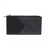 LOUIS VUITTON ルイヴィトン モノグラムエクリプス リバース コインカードホルダー 黒/グレー M69533 メンズ レザー コインケース ABランク 中古 銀蔵