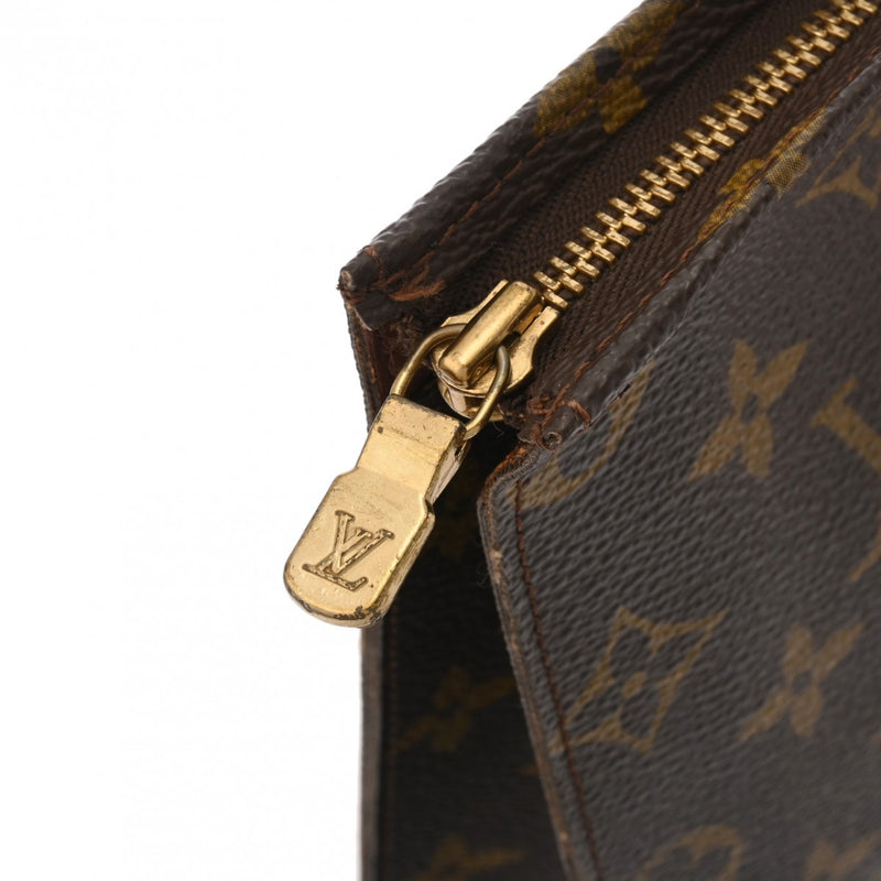 LOUIS VUITTON ルイヴィトン モノグラム ポッシュトワレ 26 ブラウン M47542 ユニセックス モノグラムキャンバス ポーチ ABランク 中古 銀蔵