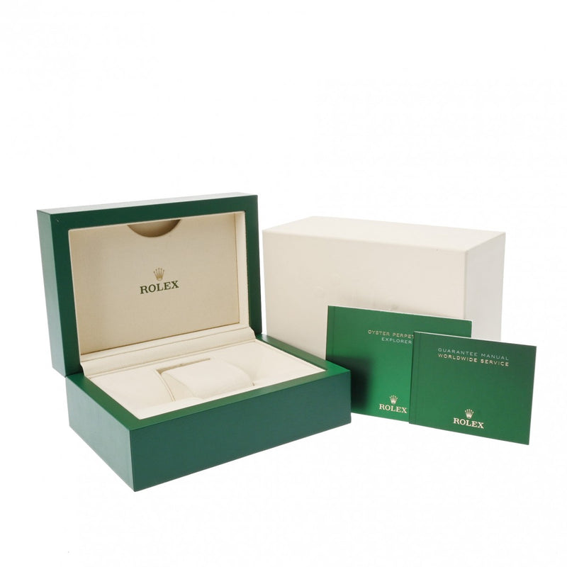 ロレックス エクスプローラー 36 124270 ランダムシリアル ブラック メンズ 腕時計 自動巻き 中古 銀蔵