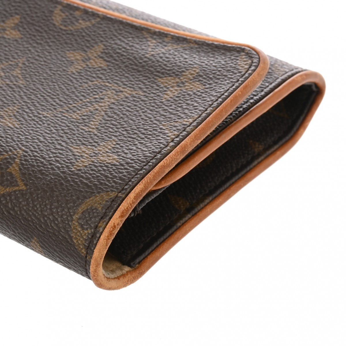 ルイヴィトンポシェットツイン GM 2WAYクラッチバッグ 14145 ブラウン