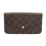 LOUIS VUITTON ルイヴィトン モノグラム ポシェットフェリシー フューシャ M81896 レディース モノグラムキャンバス ショルダーバッグ ABランク 中古 銀蔵