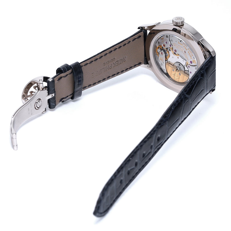 パテックフィリップ ワールドタイム 5230G-001 グレー/ホワイト メンズ 腕時計 自動巻き 中古 銀蔵