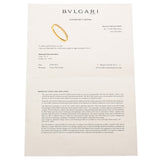 BVLGARI ブルガリ ビーゼロワンブレス ダイヤ サイズM レディース K18イエローゴールド YG ブレスレット Aランク 中古 銀蔵