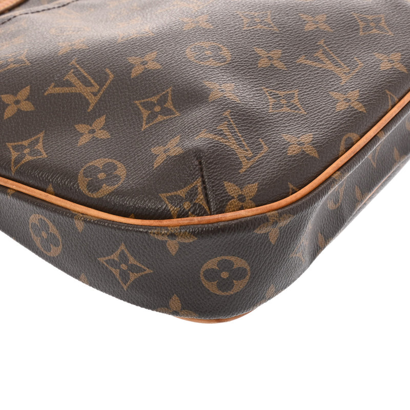 LOUIS VUITTON ルイヴィトン モノグラム オデオン PM ブラウン M56390 レディース モノグラムキャンバス ショルダーバッグ Bランク 中古 銀蔵