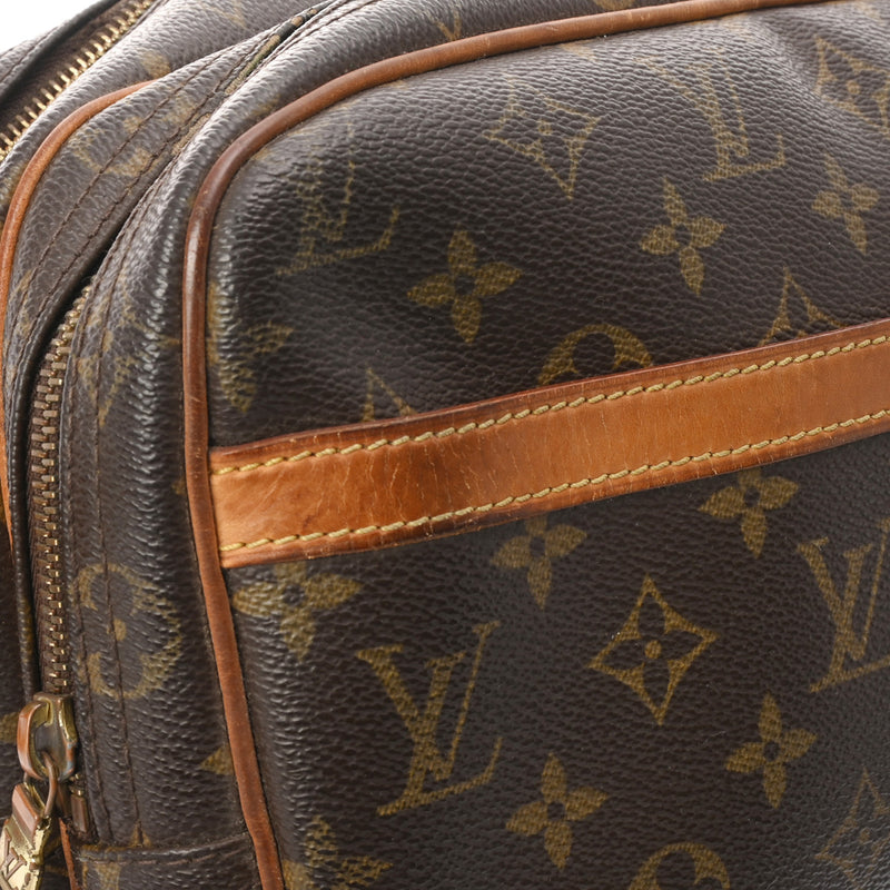 LOUIS VUITTON ルイヴィトン モノグラム リポーター PM ブラウン M45254 ユニセックス モノグラムキャンバス ショルダーバッグ Bランク 中古 銀蔵