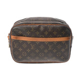 LOUIS VUITTON ルイヴィトン モノグラム リポーター PM ブラウン M45254 ユニセックス モノグラムキャンバス ショルダーバッグ Bランク 中古 銀蔵