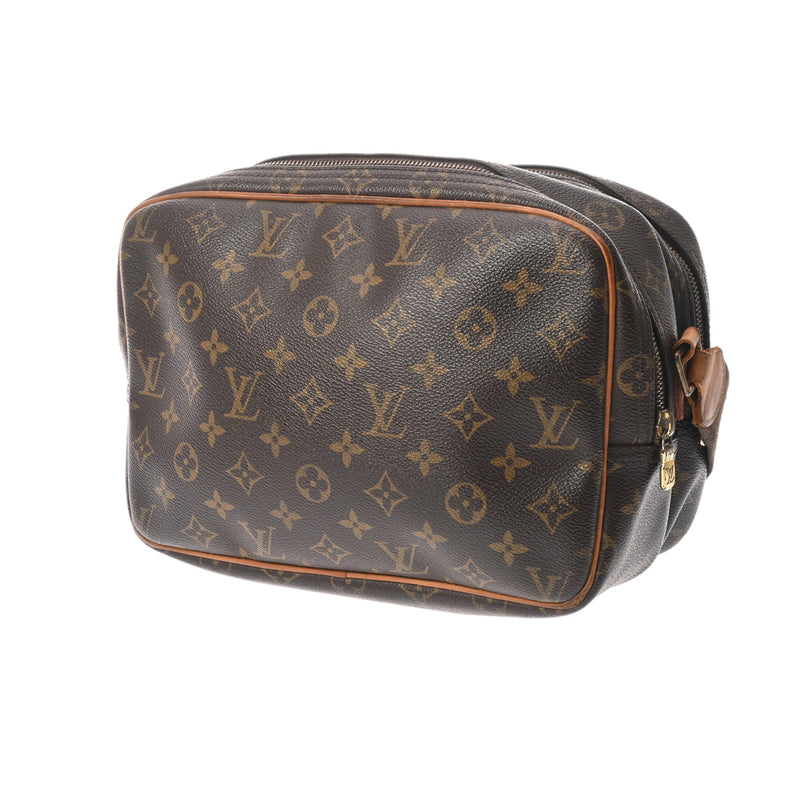 LOUIS VUITTON ルイヴィトン モノグラム リポーター PM ブラウン M45254 ユニセックス モノグラムキャンバス ショルダーバッグ Bランク 中古 銀蔵