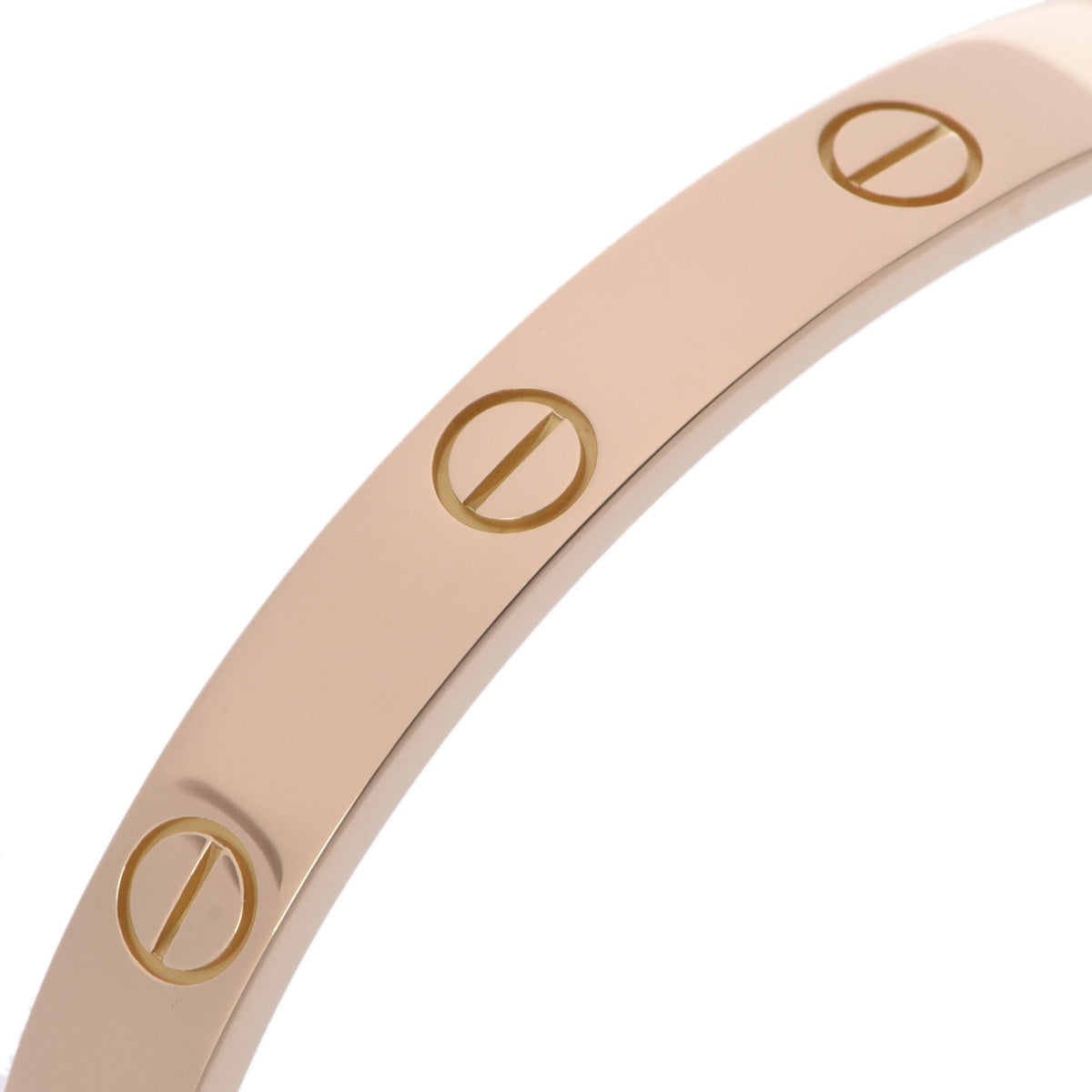 カルティエ ラブブレス 旧型 #17 レディース K18イエローゴールド