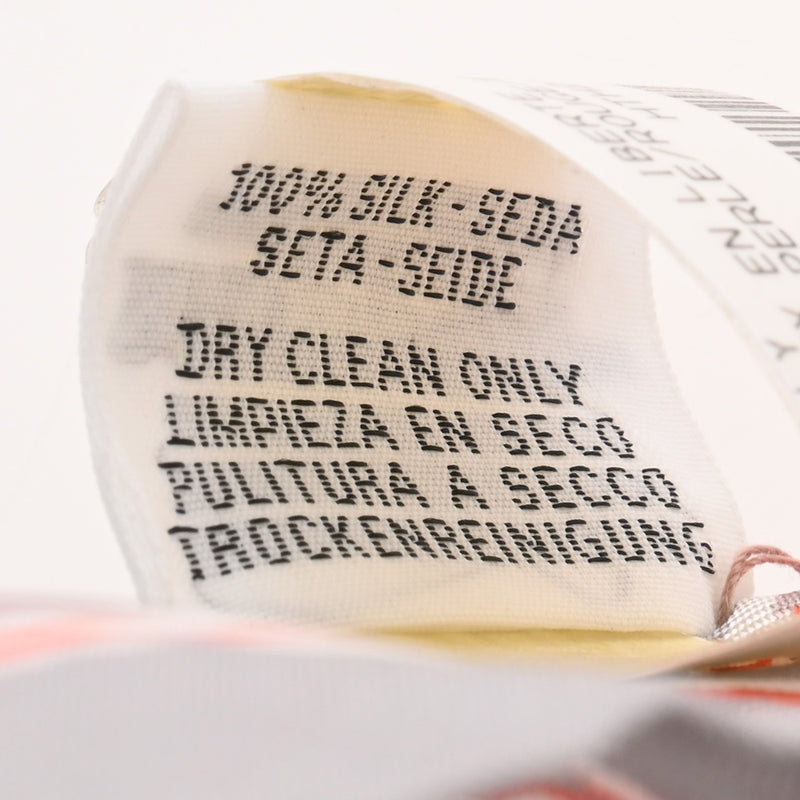 HERMES エルメス ツイリー CHEVAUX EN LIBERTE RM/GRIS PERLE/ROUGE/B グレー レディース シルク100％ スカーフ 未使用 銀蔵