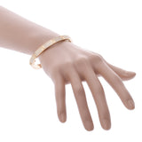 CARTIER カルティエ ラブブレスレット  #18 パヴェダイヤ レディース K18イエローゴールド YG ブレスレット Aランク 中古 銀蔵