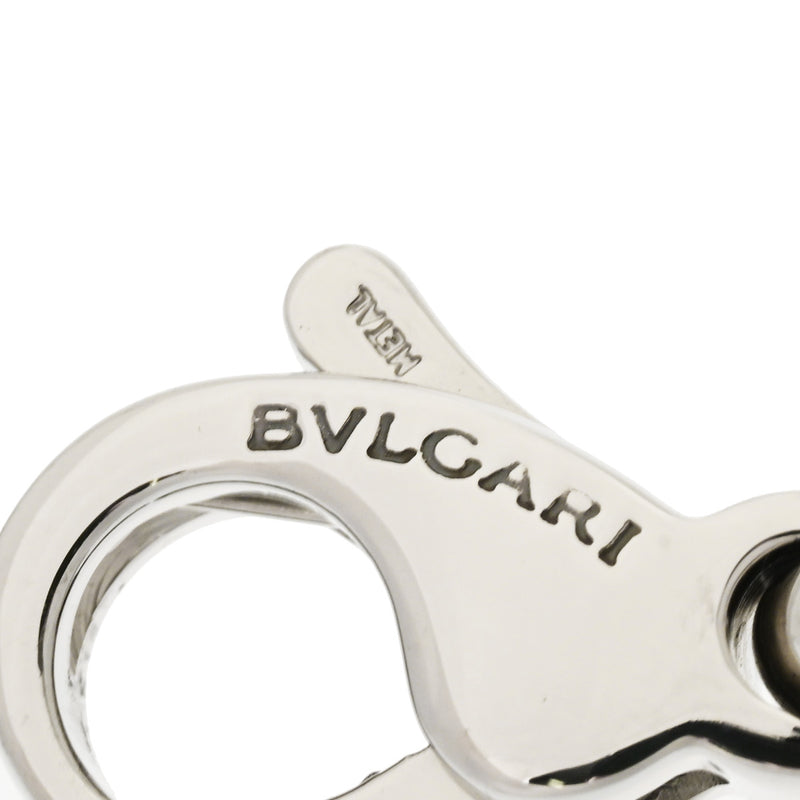 BVLGARI ブルガリ ブルガリブルガリ リバーシブル シェル/オニキス レディース K18イエローゴールド/ステンレス/レザー ネックレス Aランク 中古 銀蔵