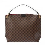 LOUIS VUITTON ルイヴィトン ダミエ グレースフル MM ブラウン N44045 レディース ダミエキャンバス ワンショルダーバッグ ABランク 中古 銀蔵