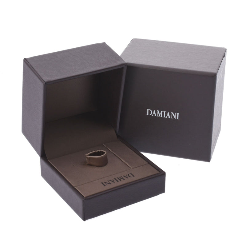 DAMIANI ダミアーニ DICO 1Pダイヤ #52 20082184 12号 レディース ホワイトセラミック K18ホワイトゴールド リング・指輪 Aランク 中古 銀蔵