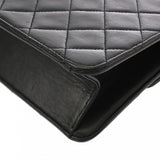CHANEL シャネル マトラッセ プッシュロック チェーンショルダー ブラック レディース ラムスキン ショルダーバッグ ABランク 中古 銀蔵